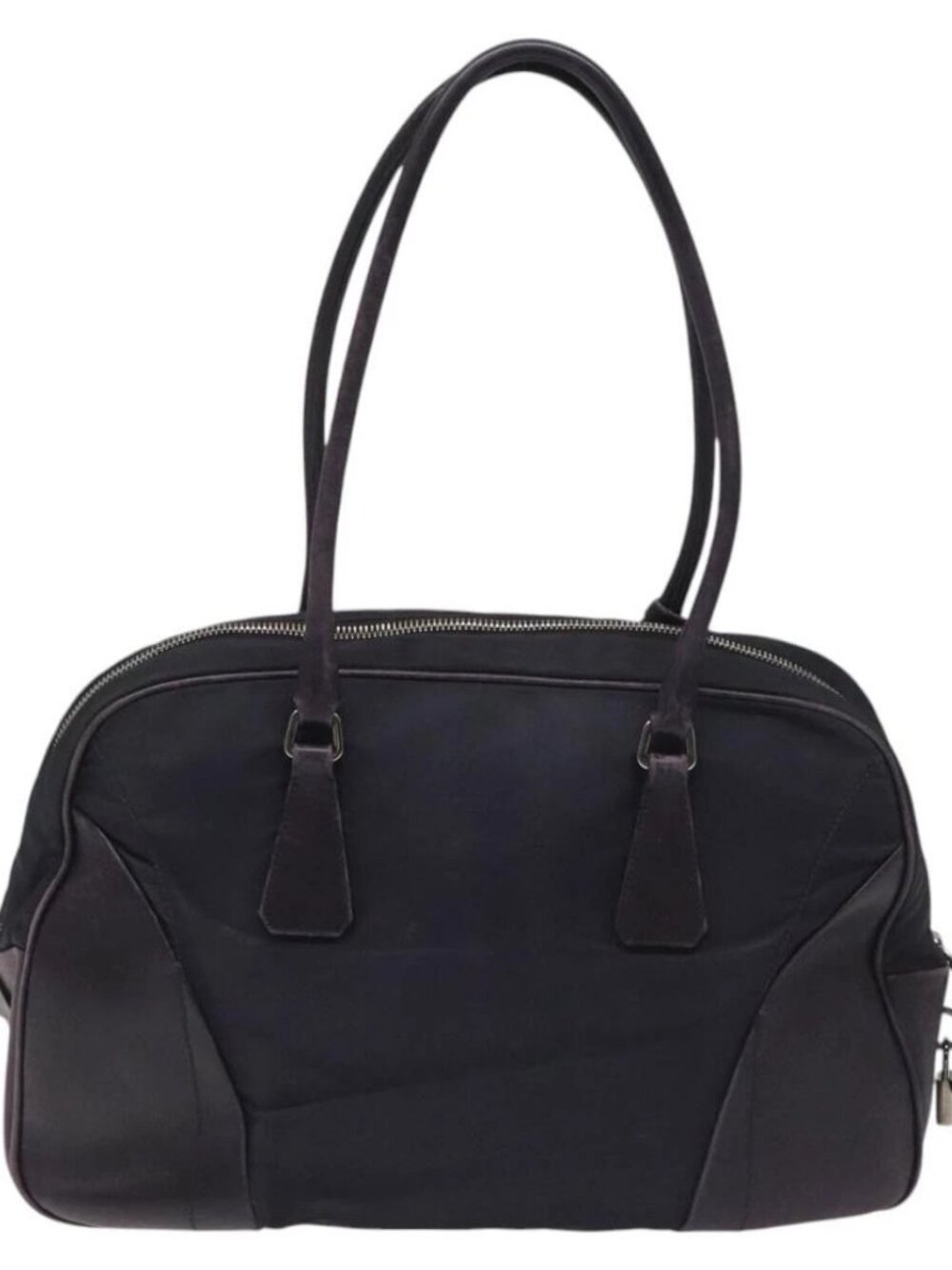 PRADA Shoulder Bag Nylon Purple Auth nb139V - Picture 3 of 16